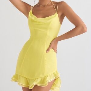 ROSSELLA Buttercup Ruffle Mini Dress